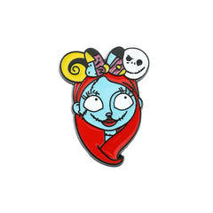 Cartoon character with red hair and colorful headband on a white background