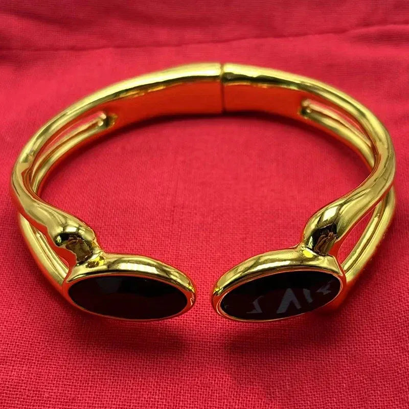 Metal Color: cobalt violet - gift of New Hot Spanish jewelry lightweight luxury jewelry bracelet ladies party exquisite accessories high-quality gifts