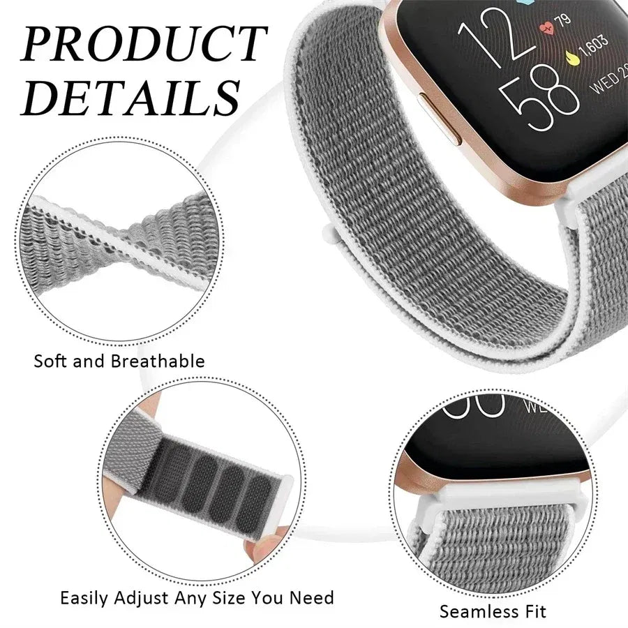 Band Color: GREEN BLUE, Band Width: 24mm - Nylon Loop Strap for Huawei Watch GT 5 Pro 46mm Smartwatch Replacment Bracelet Sport Watchband Correa for Huawei GT5 Watch Band
