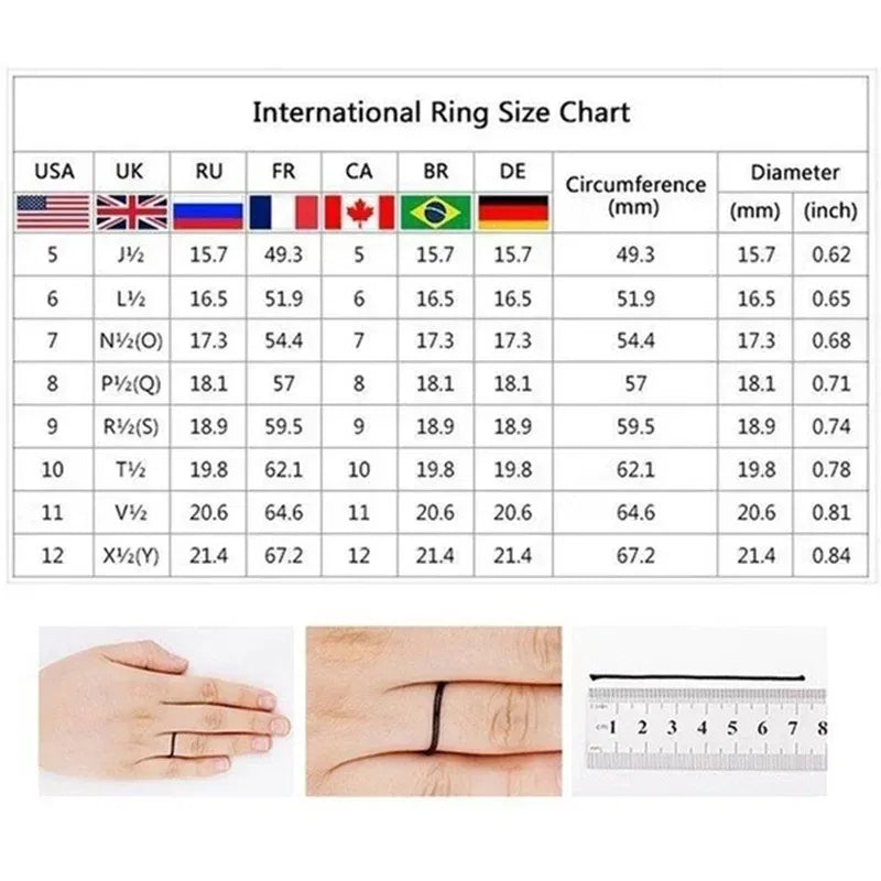 Main Stone Color: WHITE, Ring Size: 10 - Huitan Classic 4 Claws Design Round Zirconia Women Wedding Engagement Rings 3 Colors Available Low-key Bridal Jewelry Hot Sale