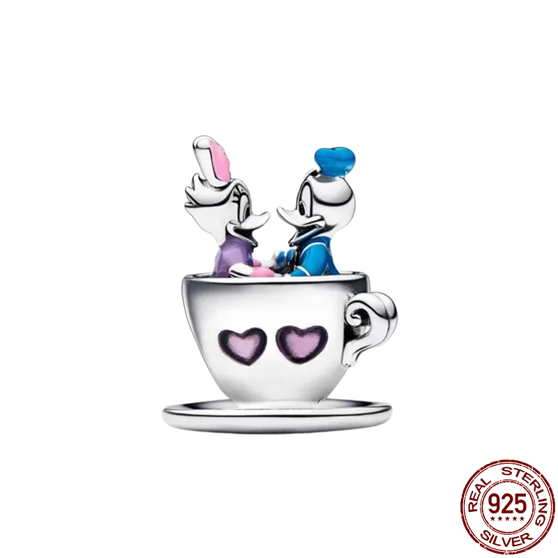 Color: Neon - New Charm plata de ley 925 Silver Disney Star Warsries Mandalorian Helmet Charm Bead Fit Original brand bracelet Birthday Gift