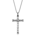 TK1993 - High polished (no plating) Stainless Steel Necklace with No Stone