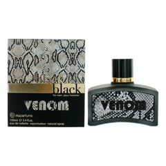 Black is Black Venom من نوبارفومز، ماء تواليت بخاخ للرجال بحجم 3.4 أونصة