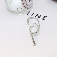 New Fashion Gold Metal Ear Cuff Earrings Without Piercing Geometric Cartilage Earrings Jewelry